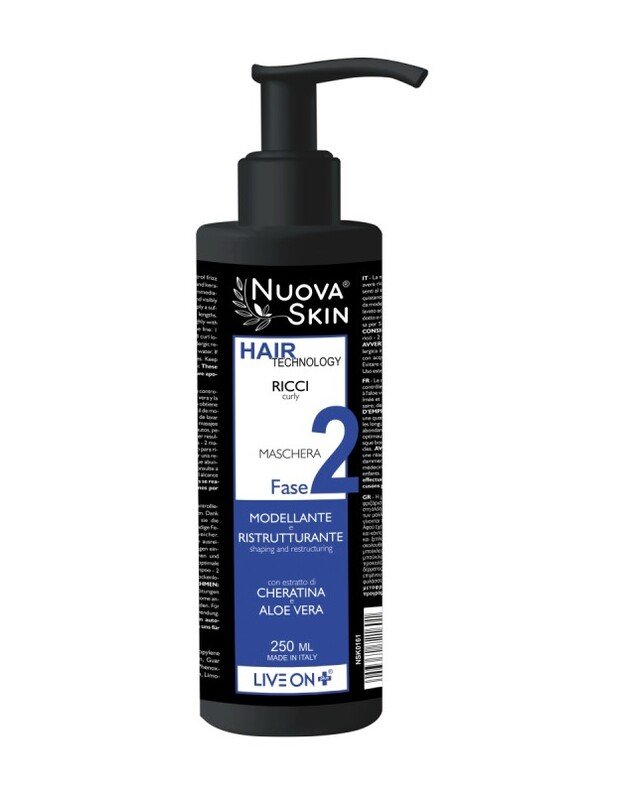 "Nuova Skin" Maitinamoji kaukė garbanoms