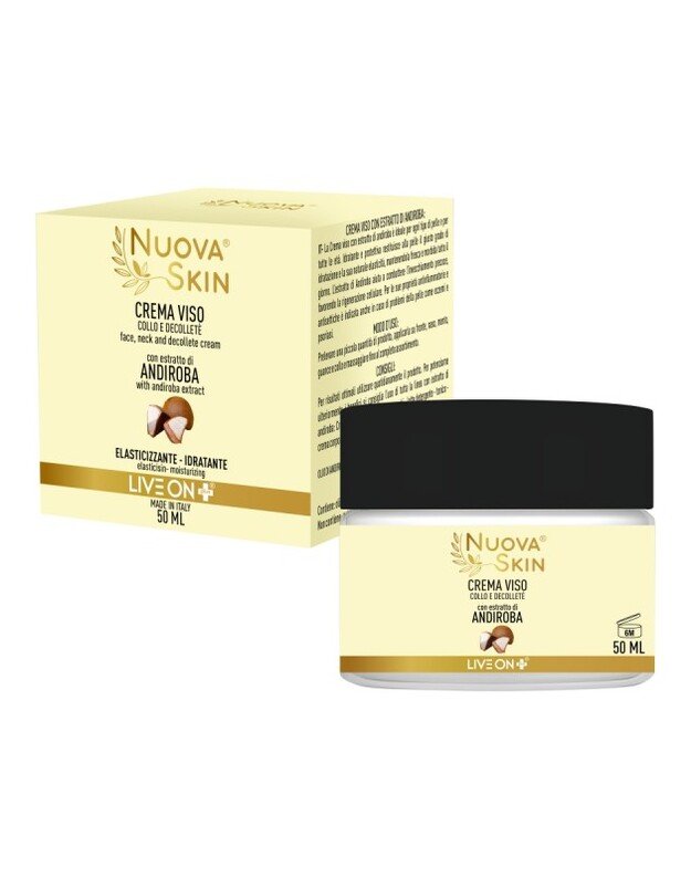 "Nuova Skin" veido kremas Andiroba 50ml