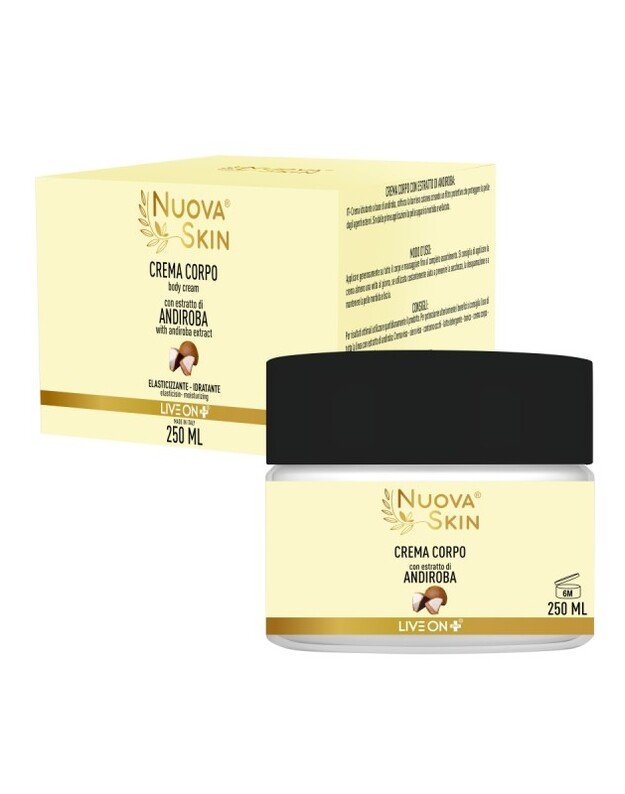 "Nuova Skin" kūno kremas Andiroba 250ml