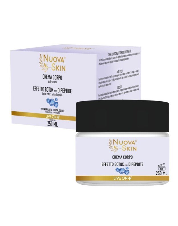 "Nuova Skin" Botoksinis kūno kremas su dipeptidu 250ml