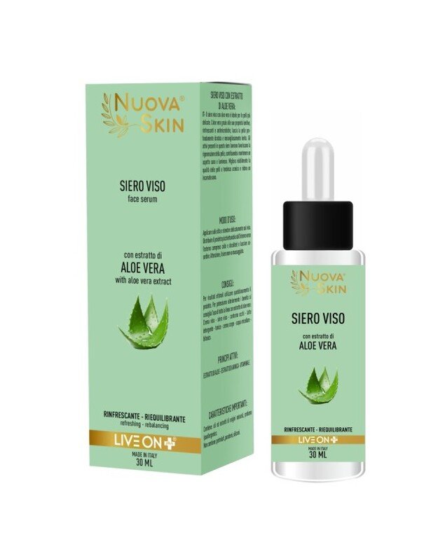 "Nuova Skin" Aloe Vera veido serumas 30ml