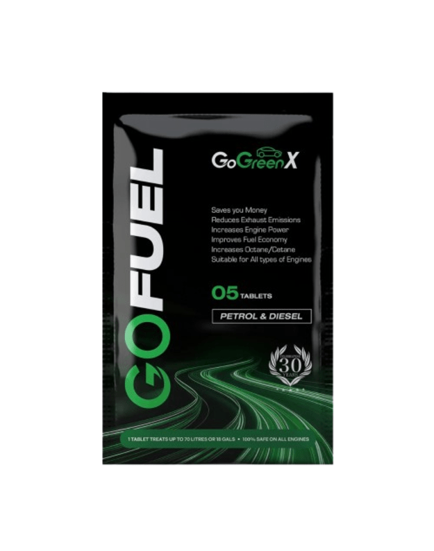 GoGreenX tabletės automobiliams į kurą