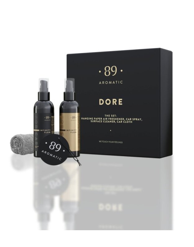 Aromatic 89 automobilių priežiūros rinkinys  Dore