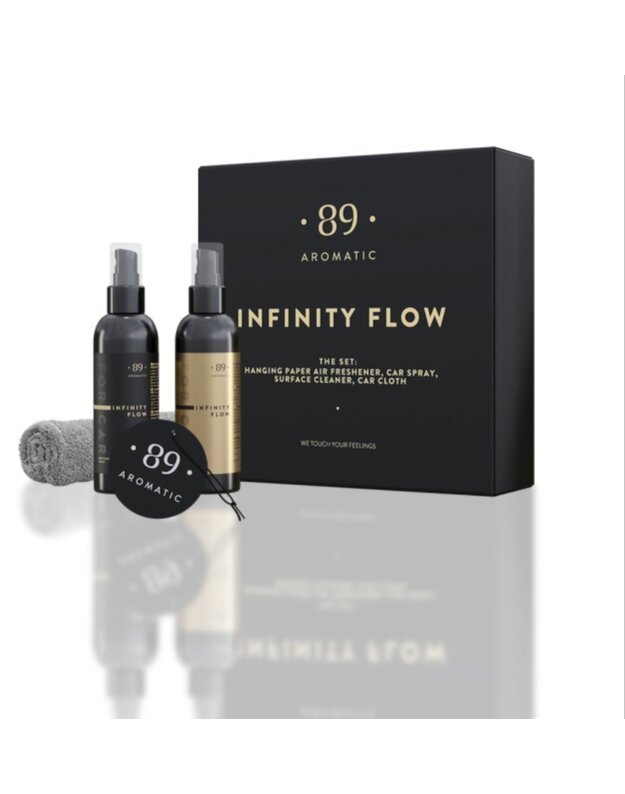 Aromatic 89 automobilių priežiūros rinkinys  Infinity Flow